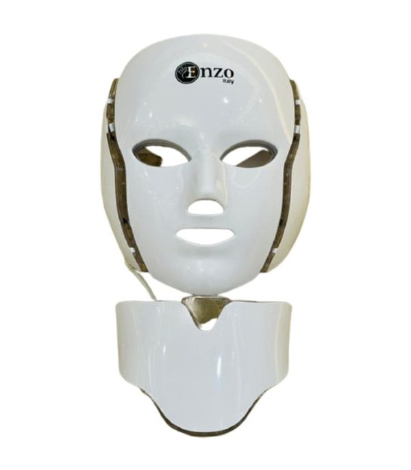 ماسک ال ای دی نقابی صورت و گردن 7 رنگ برند انزو ENZO
