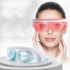 ماساژور حرارتی چشم مدل عینک ال ای دی LED