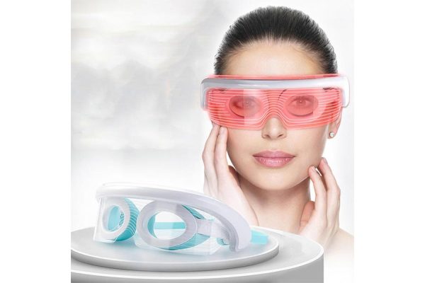 ماساژور حرارتی چشم مدل عینک ال ای دی LED