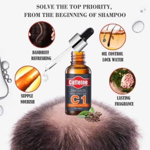 سرم ضد ریزش مو کافئین C1 تقویت ریشه مو حجم 30 میلی لیتر